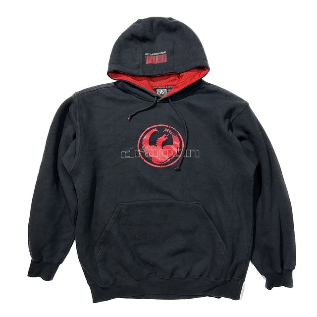 90’s “dragon”red hoodie
