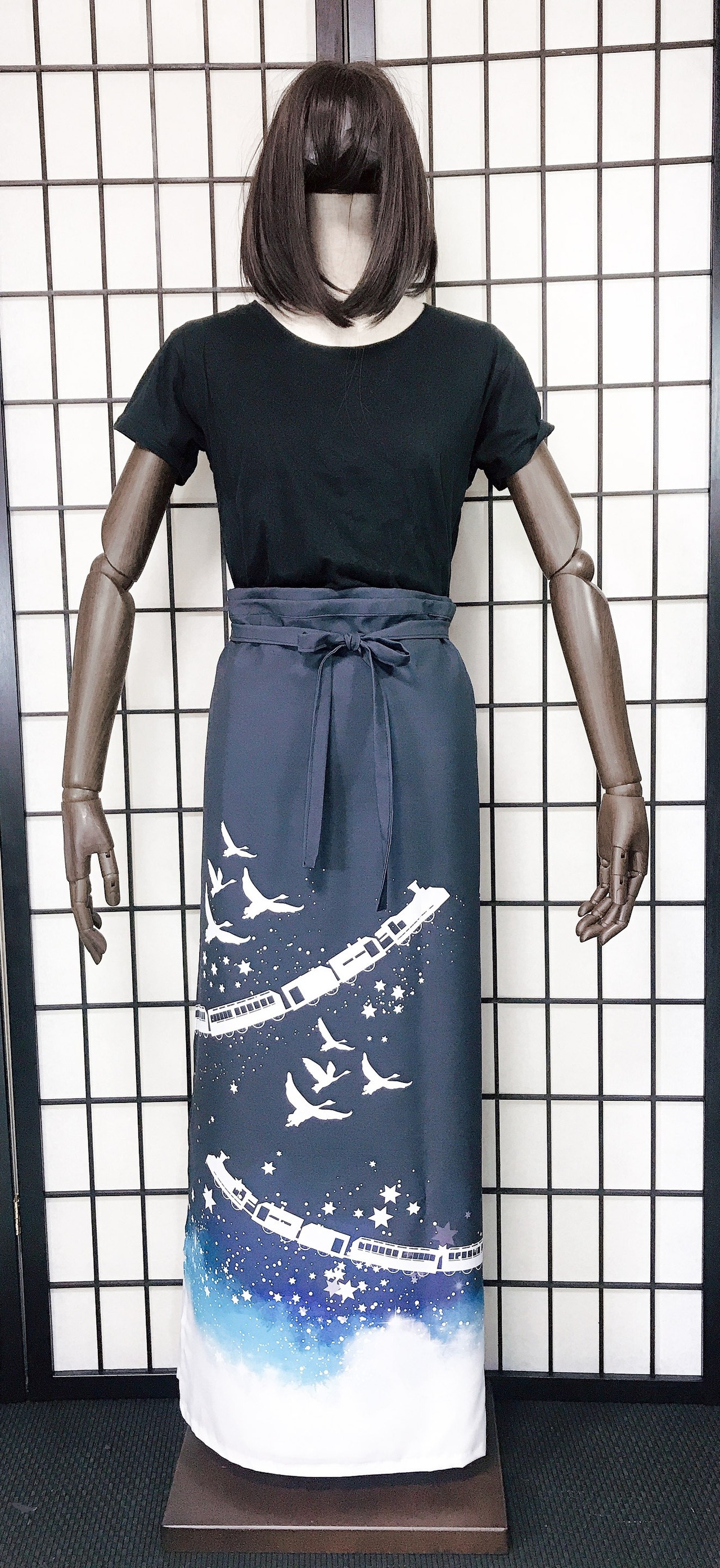 [komagire×Spider Lilyコラボ]銀河鉄道の夜セパレート浴衣(9/30までの受注販売)