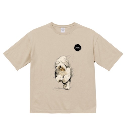 オールド・イングリッシュ・シープドッグ　デザインブTシャツ　