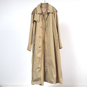 BANANA REPUBLIC nylon travelers rain coat M /80's バナナリパブリック サファリタグ ナイロン トレンチコート ベージュ