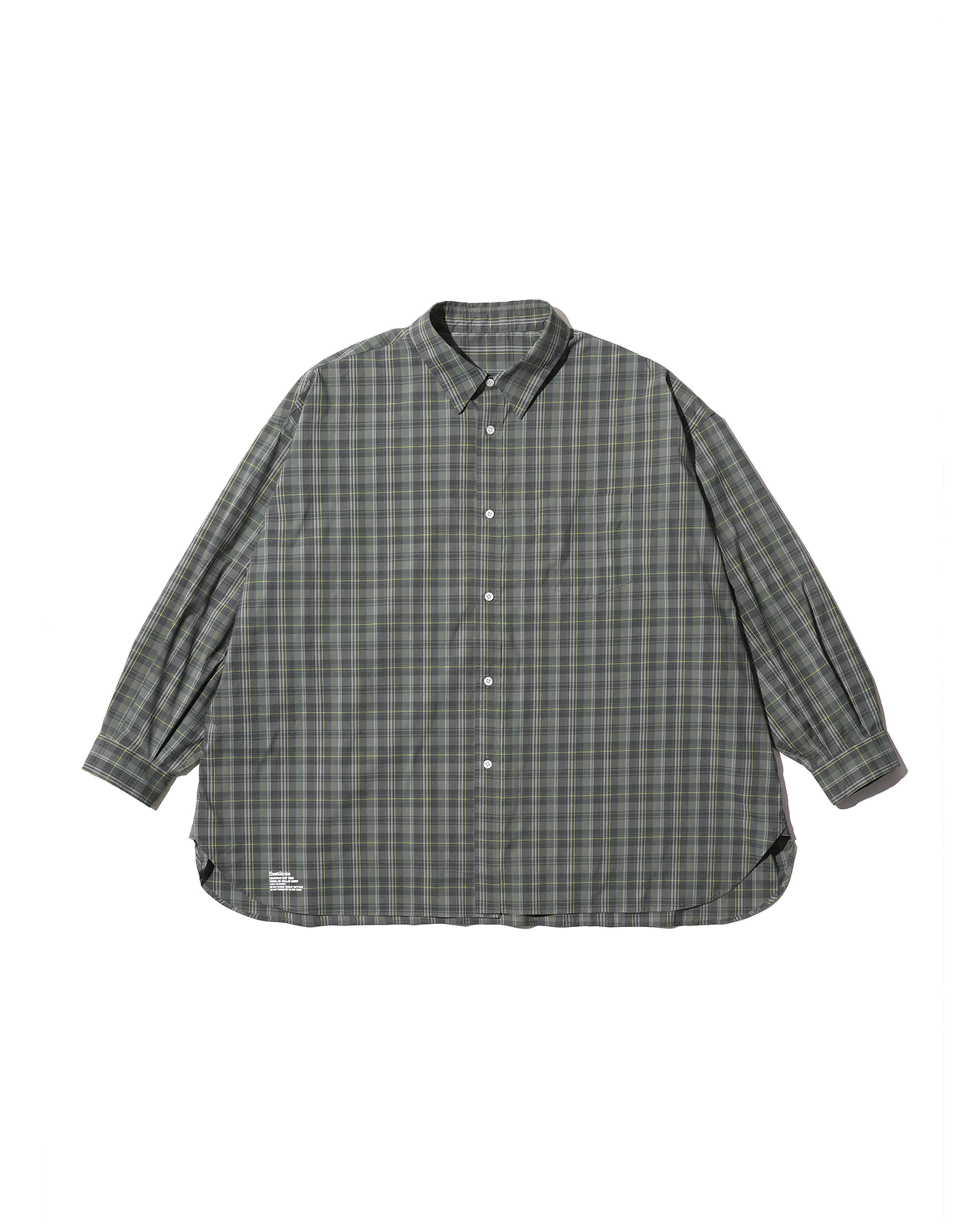 FreshService｜MADRAS DRY TECH REGULAR COLLAR SHIRT | 眠家