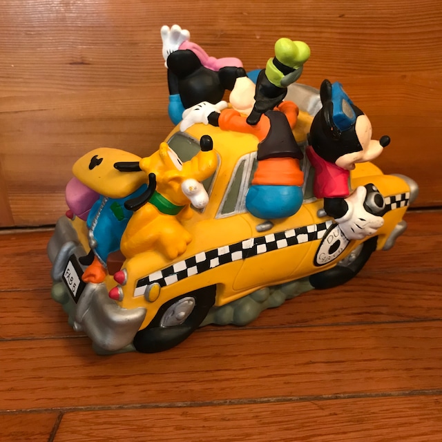 ミッキー ミニーマウス ドナルドダック グーフィーがタクシーに乗っているソフビ人形貯金箱 ディズニークラシック Honey Antique ヴィンテージ アメリカン雑貨 アンティーク アメトイ インテリア小物 ミールトイのお店 ミッキー ミニーマウス ドナルドダック グーフィーがタクシーに乗っているソフビ人形貯金箱 ディズニークラシック Honey Antique ヴィンテージ アメリカン雑貨 アンティーク アメトイ インテリア小物 ミールトイのお店