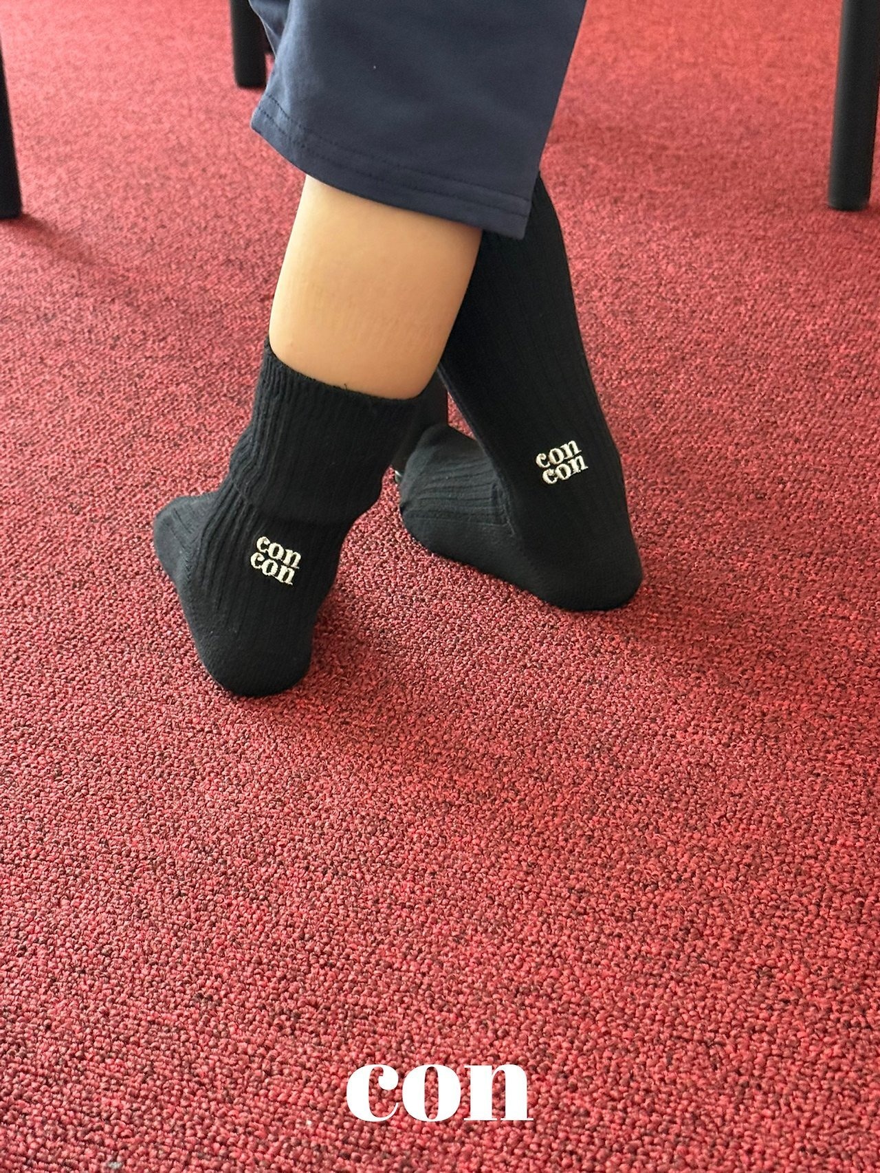 ［即納］con socks 26autumn/ CON