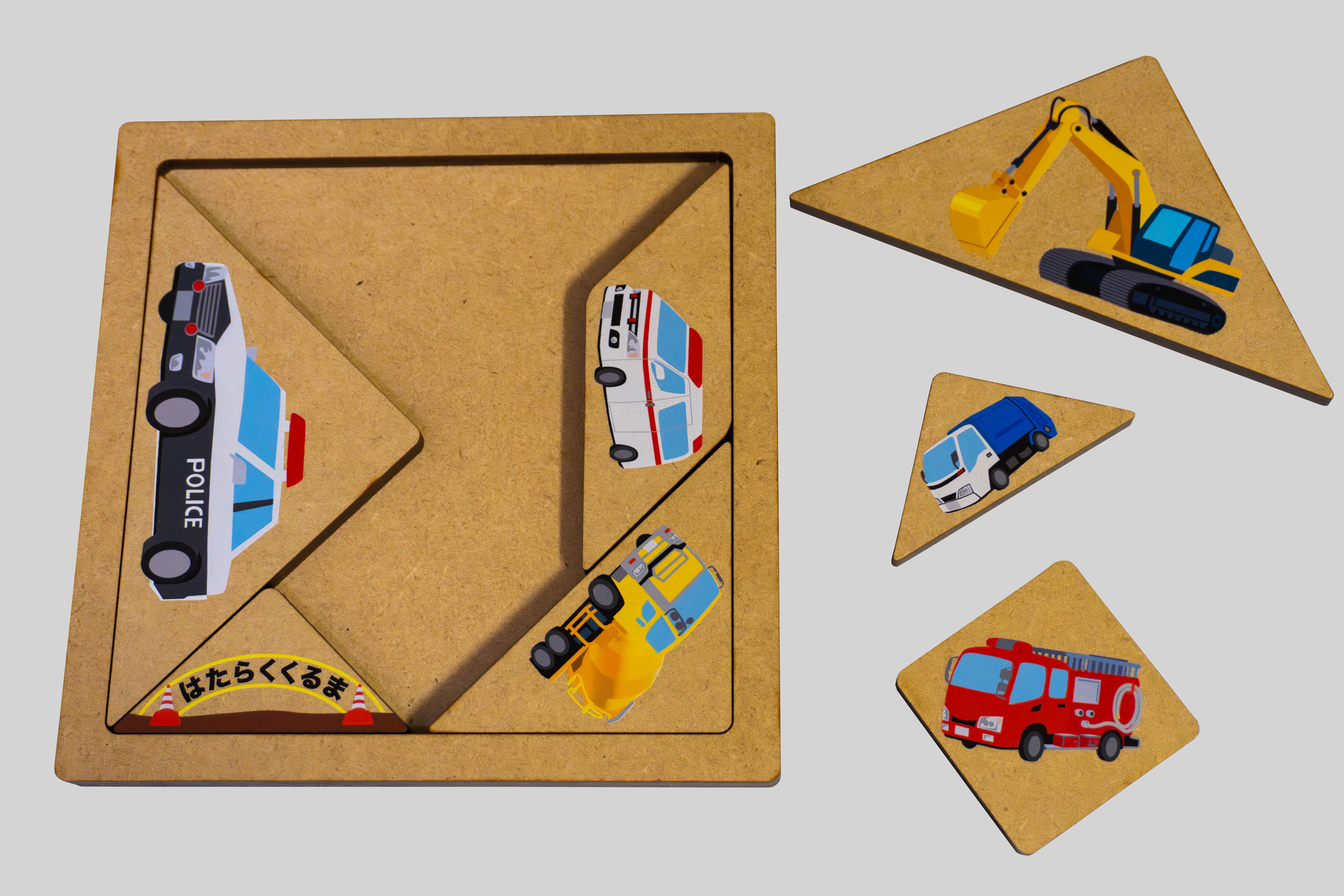 木製パズル | カラマ - オリジナルグッズ作成サービス