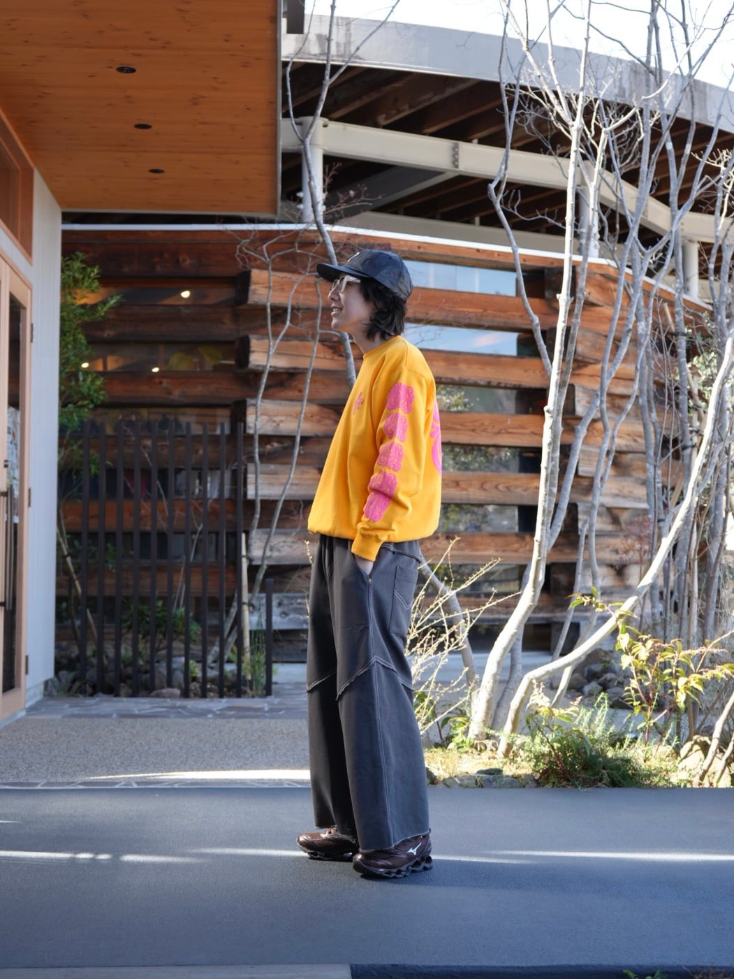 AMBERGLEAM アンバーグリーム【Journey Sweat Baggy Pants】 | LARGE