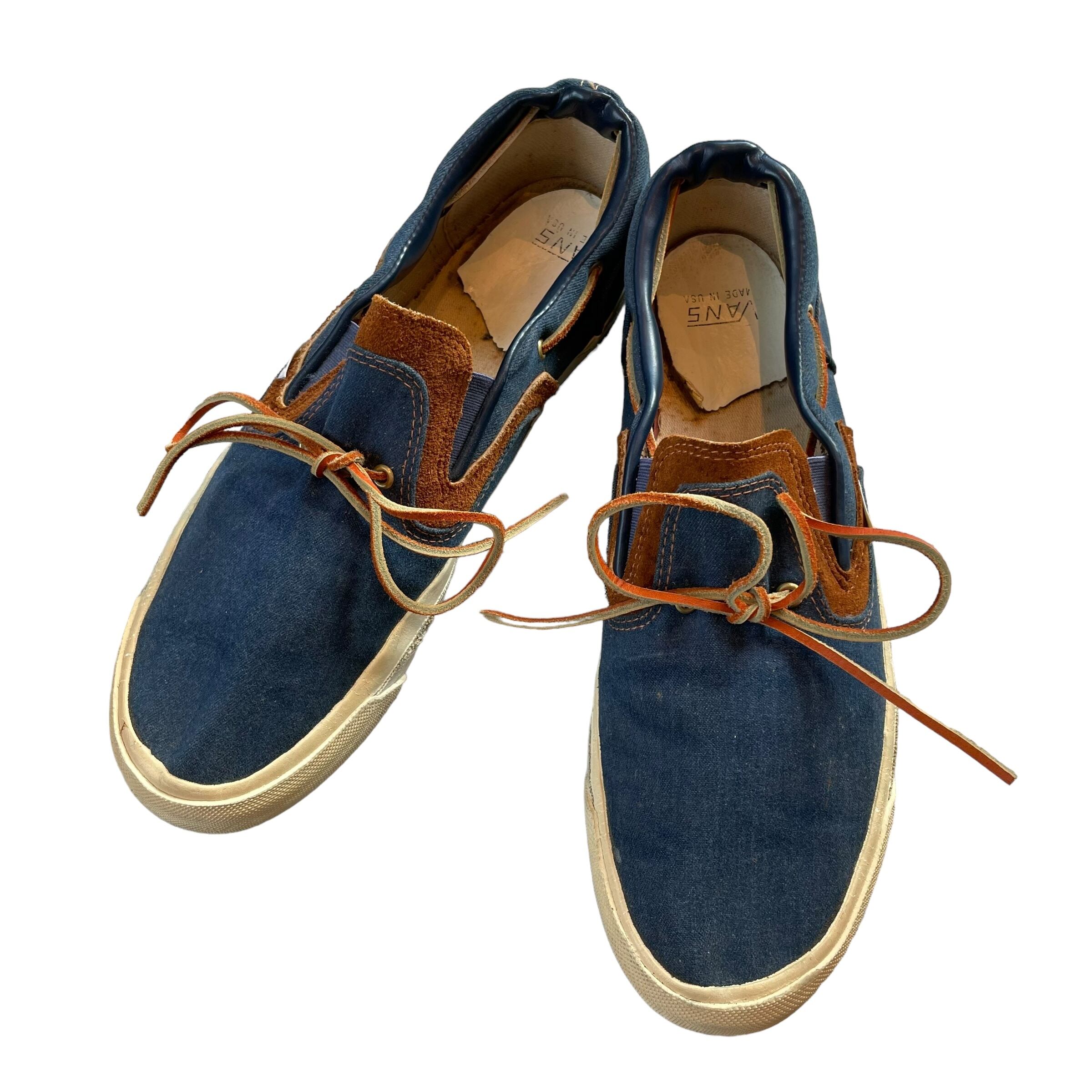 70s VANS LACEY "denim × suede"