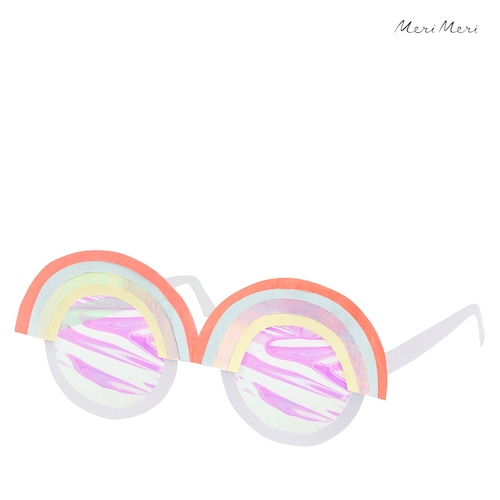 グリーティングカード Rainbow Glasses Card [Meri Meri] 192058