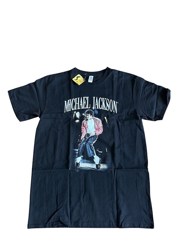 マイケルジャクソン BAD ワールドツアー 88 Tシャツ 白 両面プリント