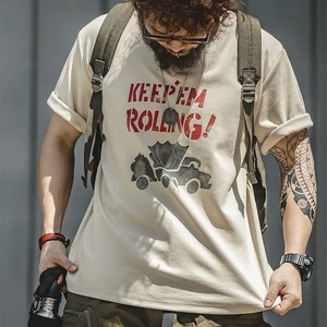 【S-2XL】 Retro Graffiti Letter T-shirt / レトロ グラフィティ レター Tシャツ