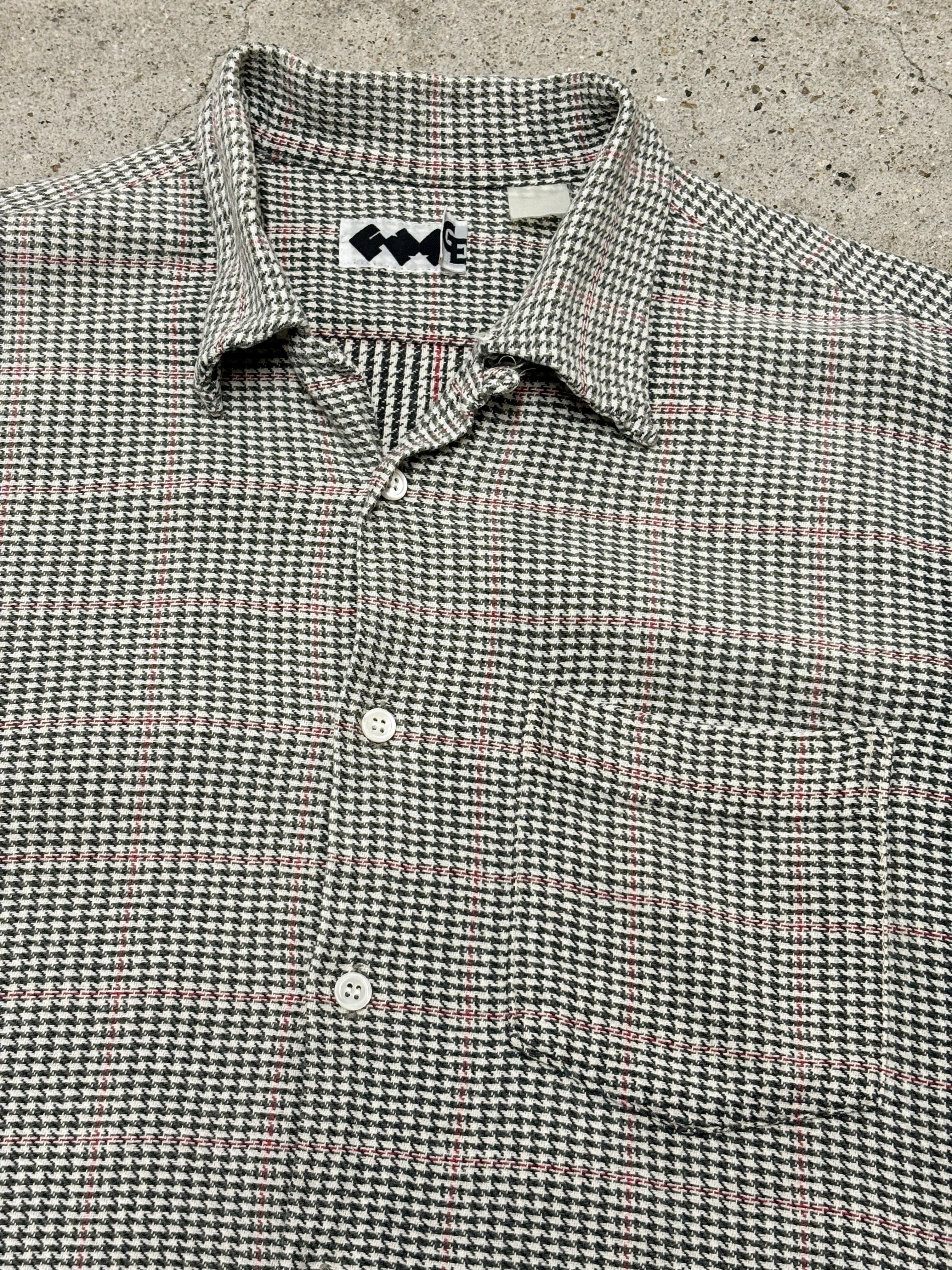 FINESSE ×goodenoughラインネルシャツsize M finesse X GOODENOUGH ラインネルシャツ 初期 90s FINESSE×GOODENOUGH