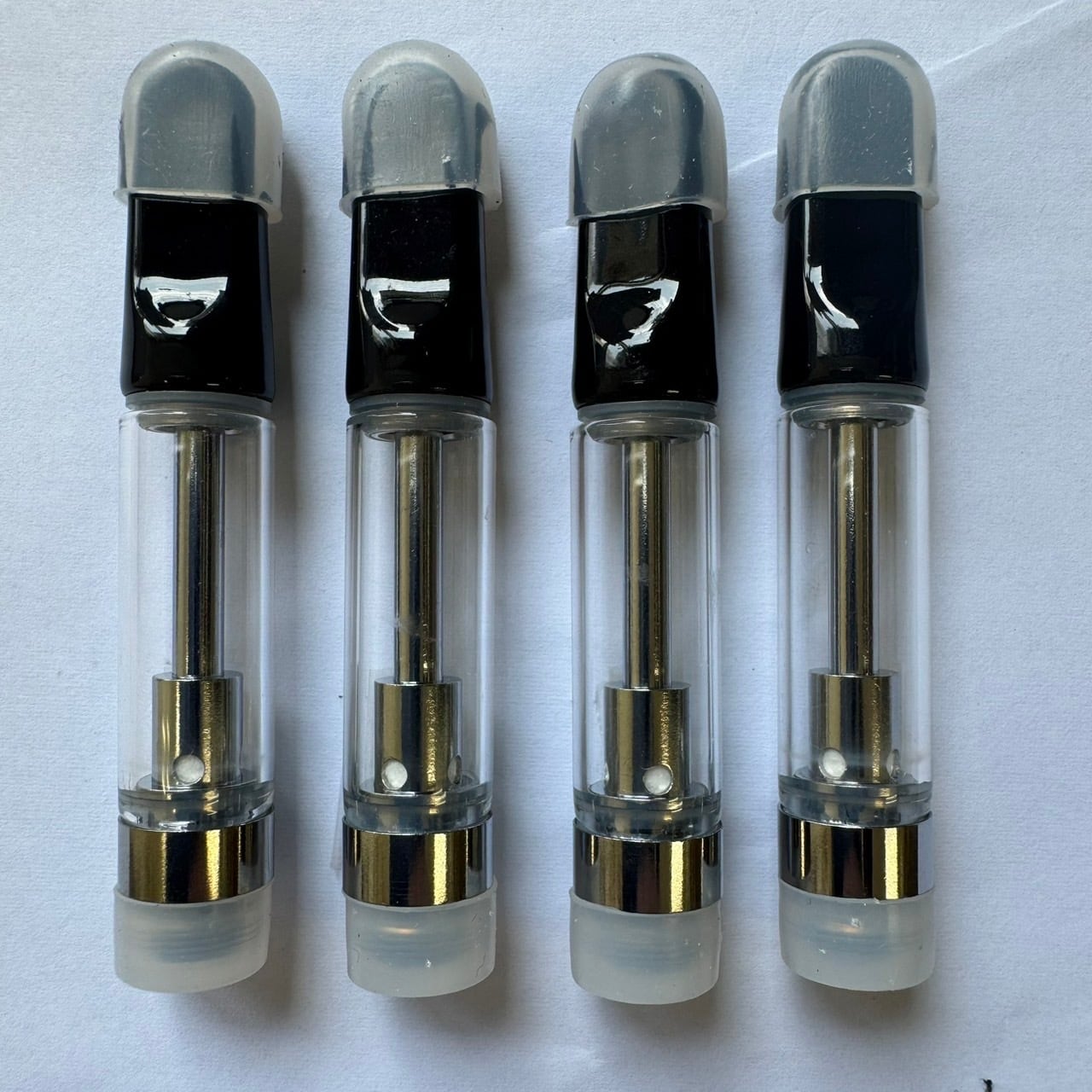 100本】CBD アトマイザー / カートリッジ【 1.0ml 】ブラック◉100本 