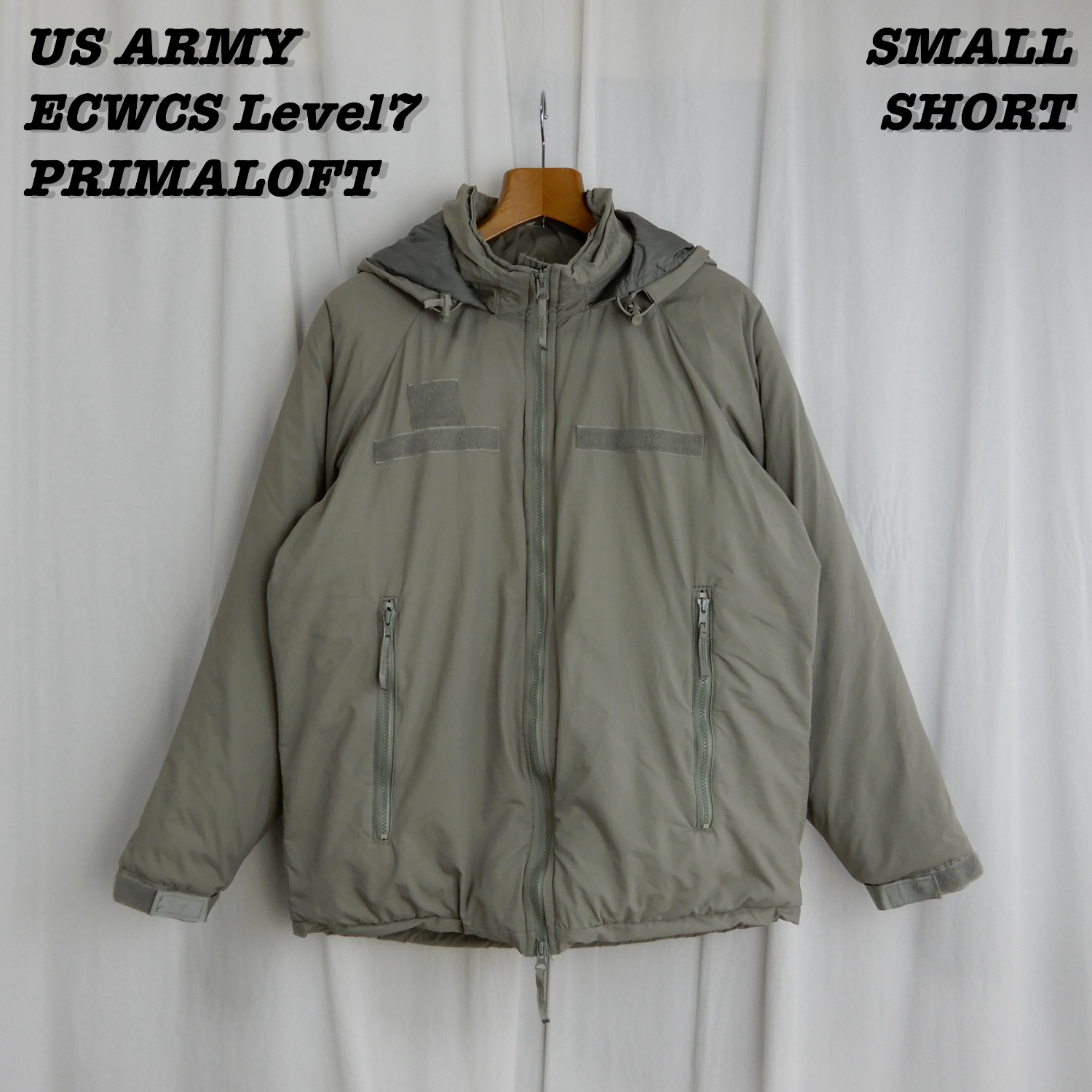 US ARMY ECWCS Level7 PRIMALOFT SMALL SHORT TENNIER | Loki Vintage&Used