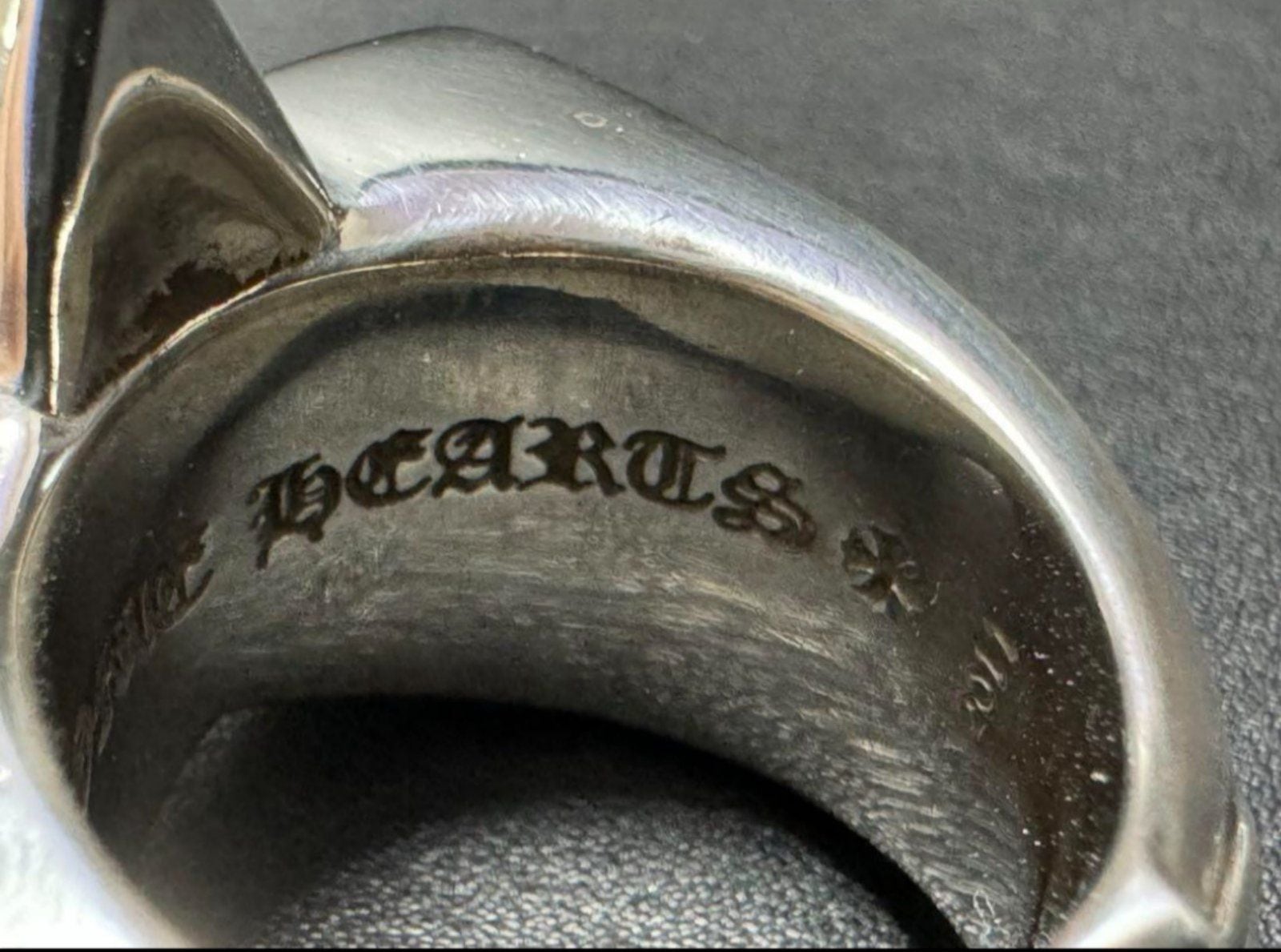 CHROME HEARTS クロムハーツ ラージ スター リング 指輪 CHROME HEARTS クロムハーツ ラージ スター リング 指輪