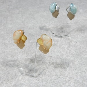 Scales pieced earring 75-0173