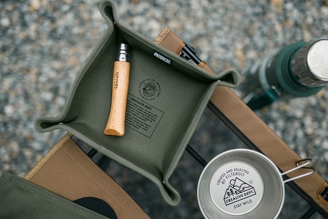 Filter017 ミックスバジャー(アナグマ)シリーズ ワックスキャンバス トラベルトレー(2019)