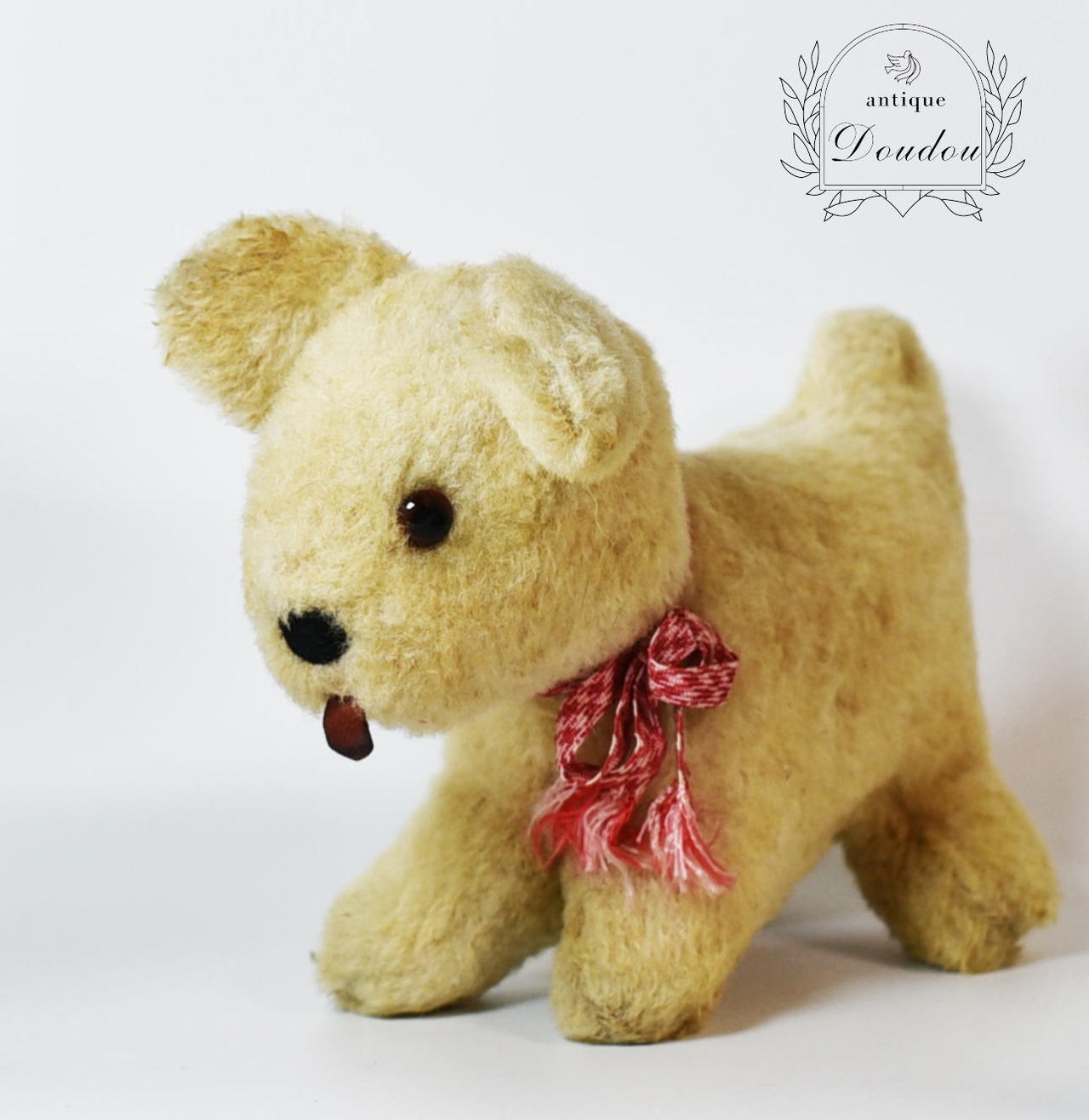 ヴィンテージ ワンコ ぬいぐるみ【s0243】