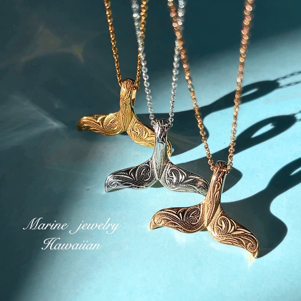 ホエールテール ハワイアンジュエリー 鯨 | Marine Jewelry 金属