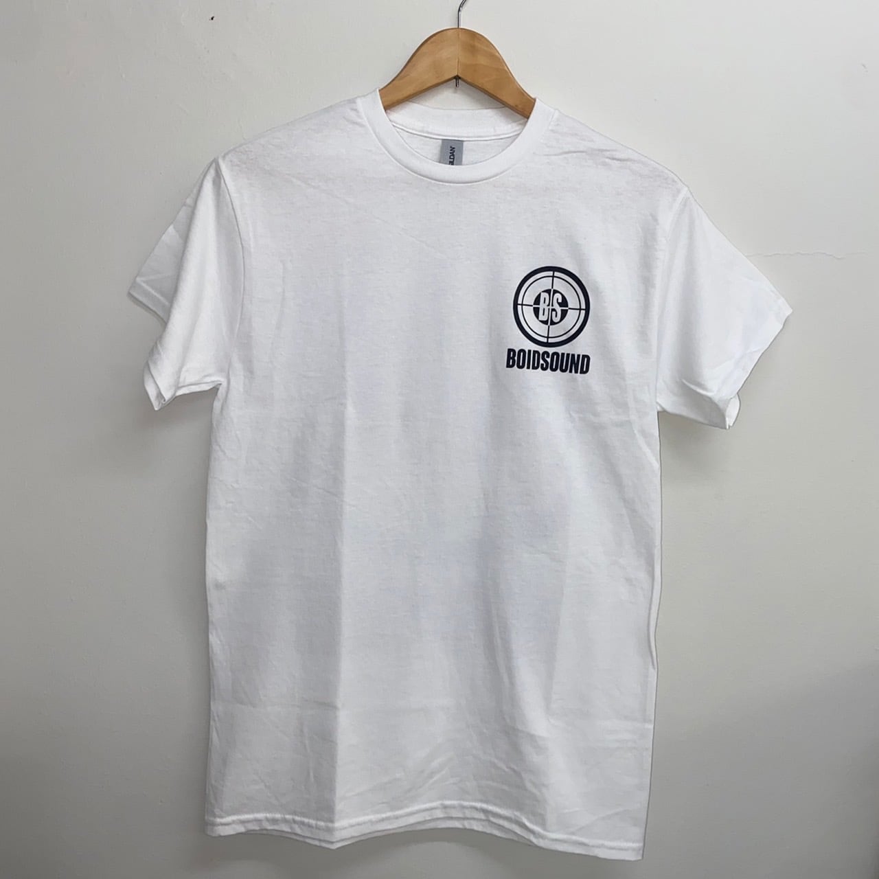 boidsoundTシャツ 胸ロゴ (白)