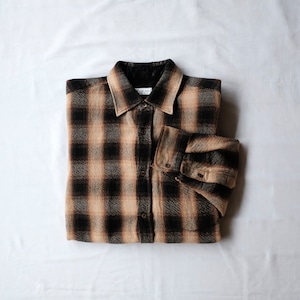 DRIES VAN NOTEN OMBRE CHECK SHIRT
