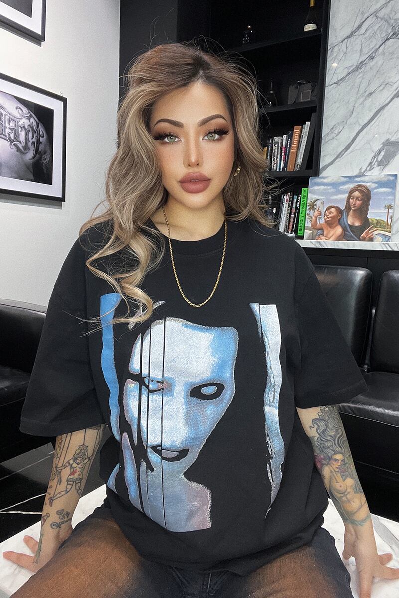 andmary Mary logo choker tops logo Mary choker ♡ ANDMARYMary mary