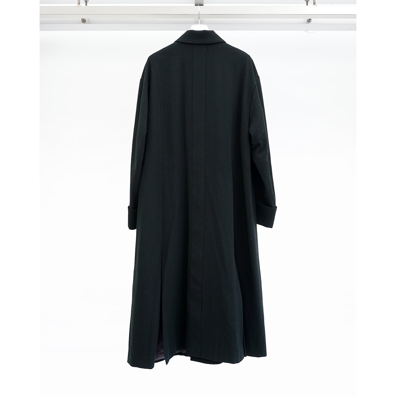 kujaku] (クジャク) C-530 Double Cuﬀ Long Chester Coat | Clique