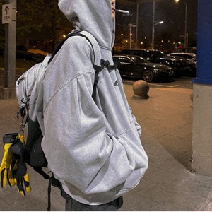 裏起毛ヴィンテージ風プルオーバー　1103