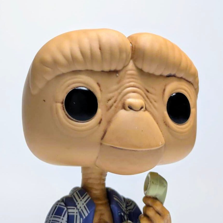 ☆US直輸入☆ FUNKO 【 POP! MOVIE VINYL FIGURE E.T. IN ROBE 40周年記念 】 ビニールフィギュア〚アメリカン雑貨 アメトイ〛