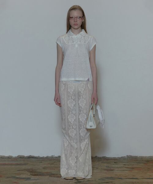 SCULPTOR] Victorian Jersey Tee Raw | もごつ