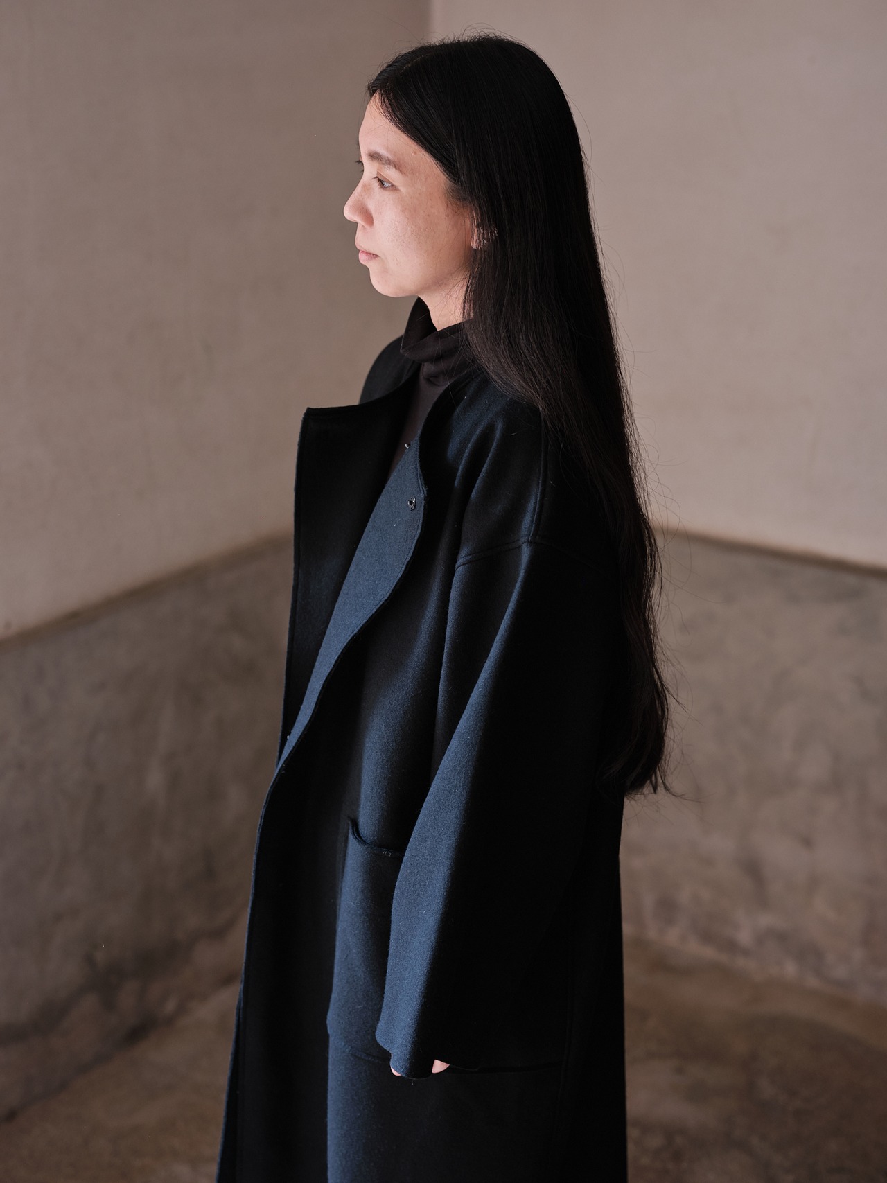 MITTAN　CT-50 圧縮ウールニットコート