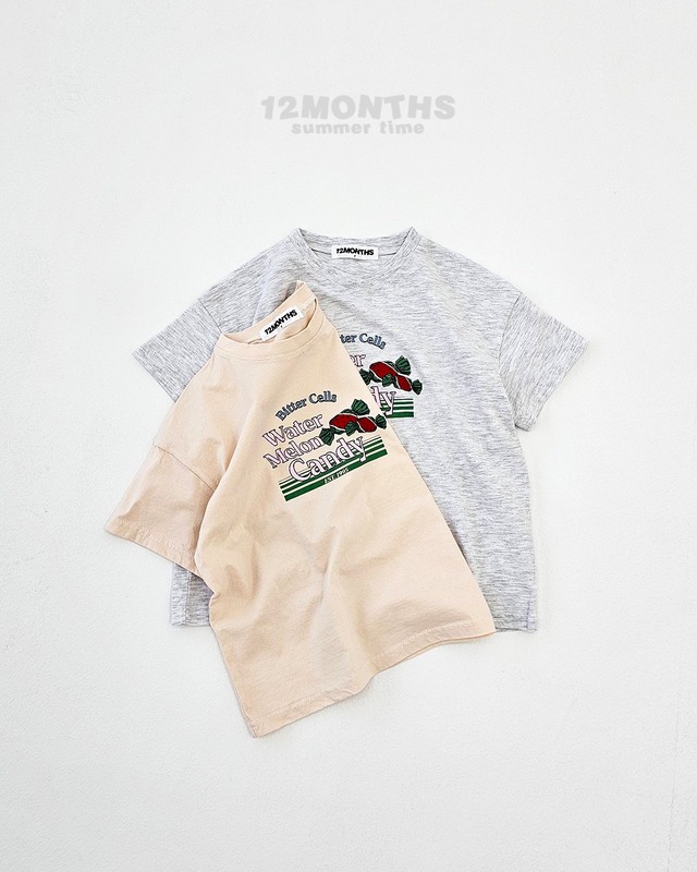 【取寄】12months｜candy tee｜キャンディT｜7-19｜kids&jr｜26 summer