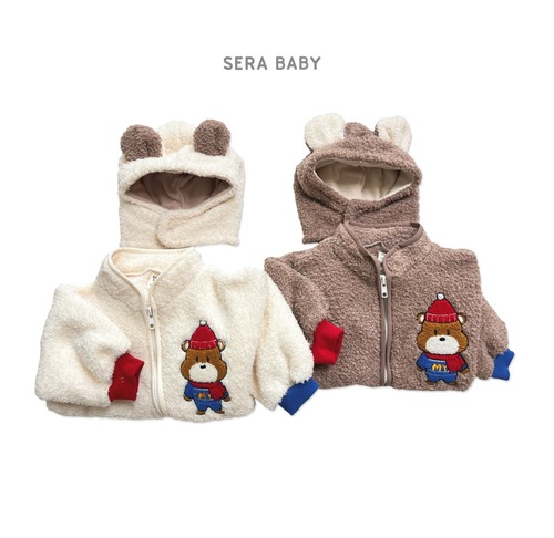 SERA［取寄］bear fur suit (bonnet set) 25winter