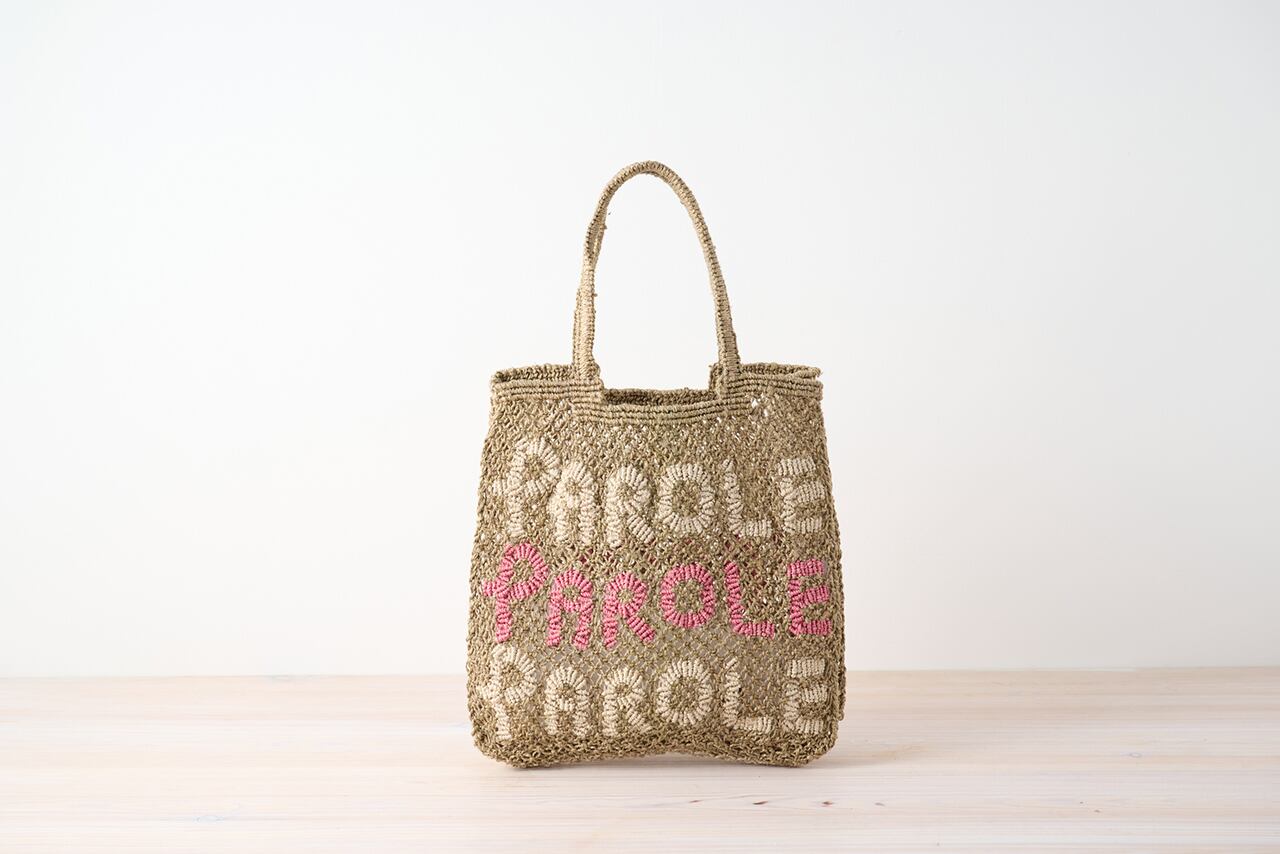 the Jacksons ジュートトートバッグ カーキ／parole | 中村江里子 