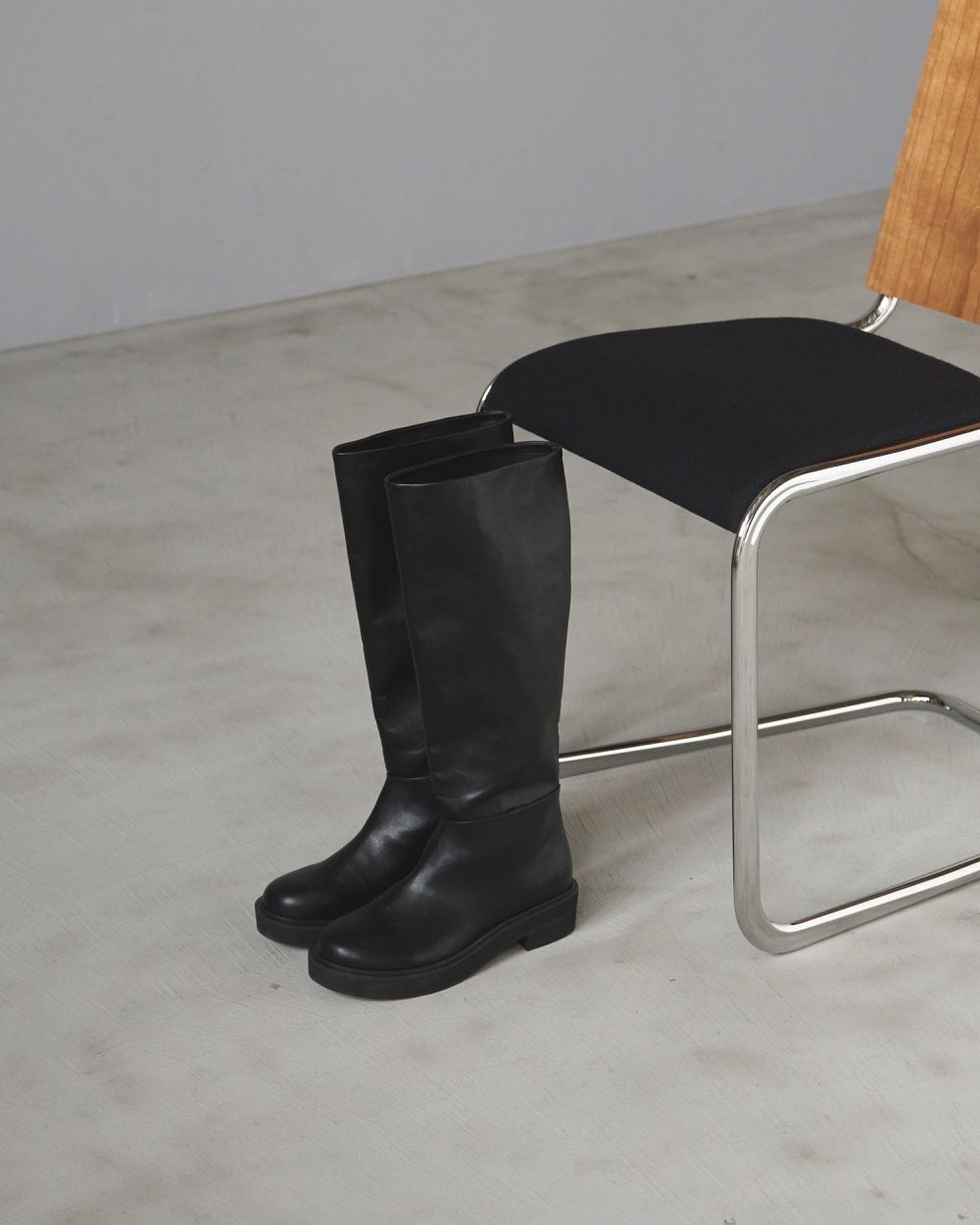 新品未使用　anuke アヌークEcoleather Long Boots 37 anuke 】Ecoleather Long Boots | valance 福井｜レディース セレクト