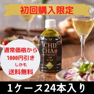 ☆初回１セット限定・送料無料☆ICHIE CHA(一会茶)　ペットボトル緑茶　24本セット