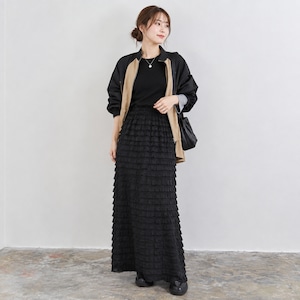★9月3~7日POPUP販売限定★SEVEN SENSE(セブンセンス)ティアードフリルロングスカート【1241000】