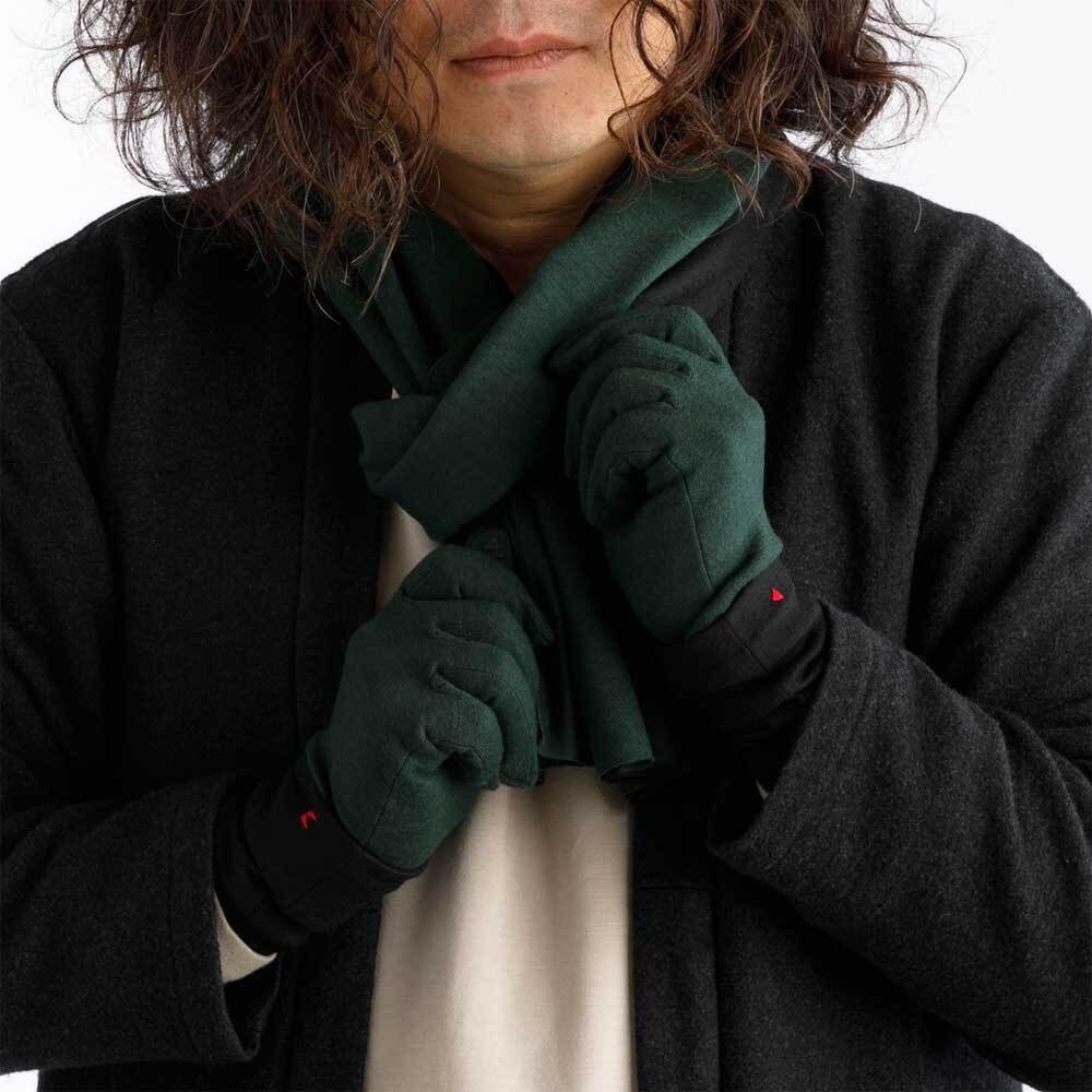 お得セット】ブラック × フォレストグリーン コーデ（メンズ3点セット