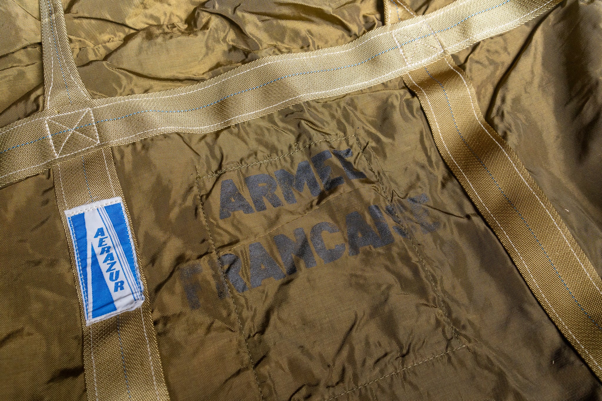 French Air Force 80-90s Paratrooper Bag 65L フランス空軍