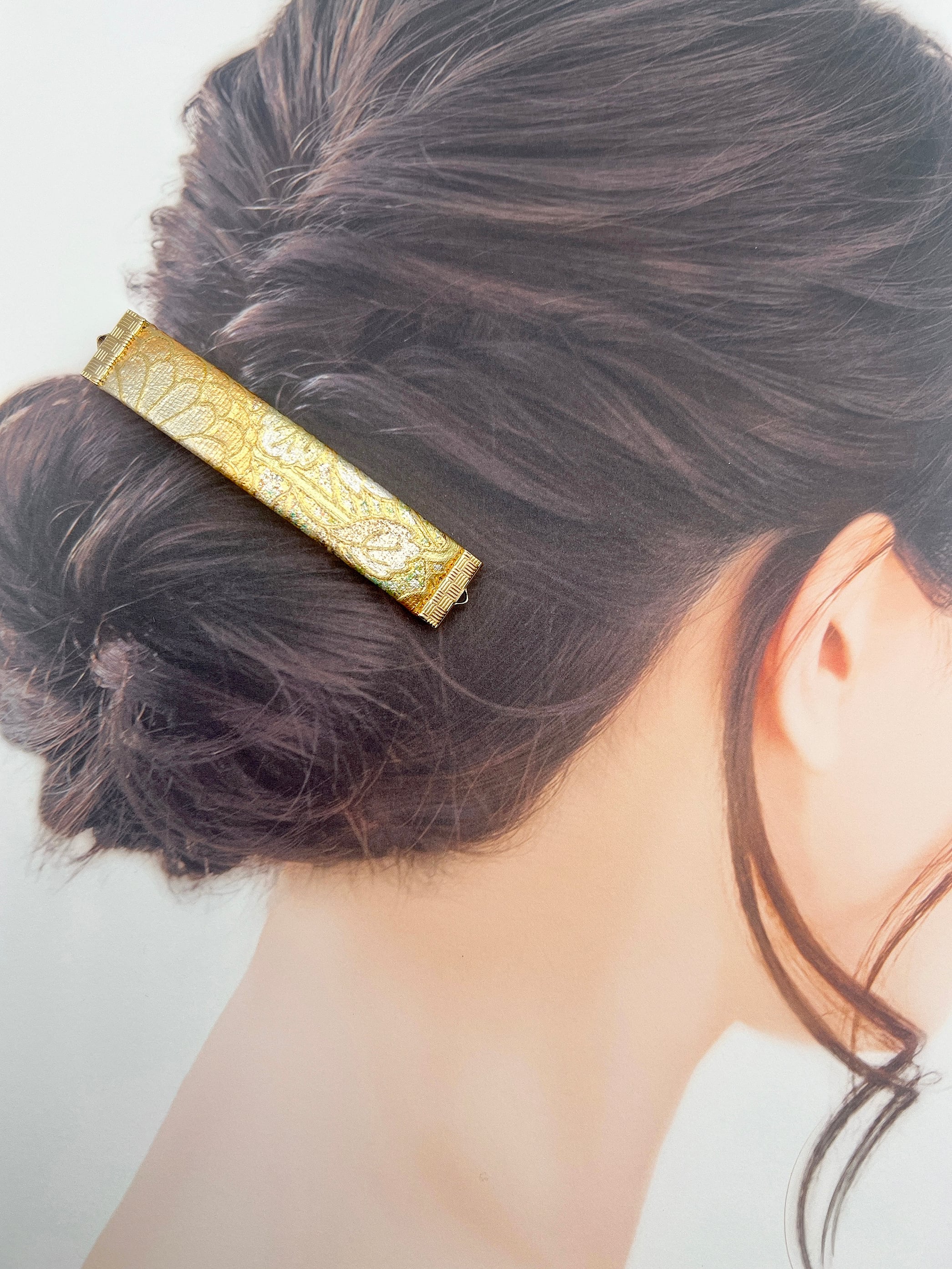 金彩バレッタ(ゴールド) | wacocoro ONLINE 金彩バレッタ(ゴールド) | wacocoro ONLINE