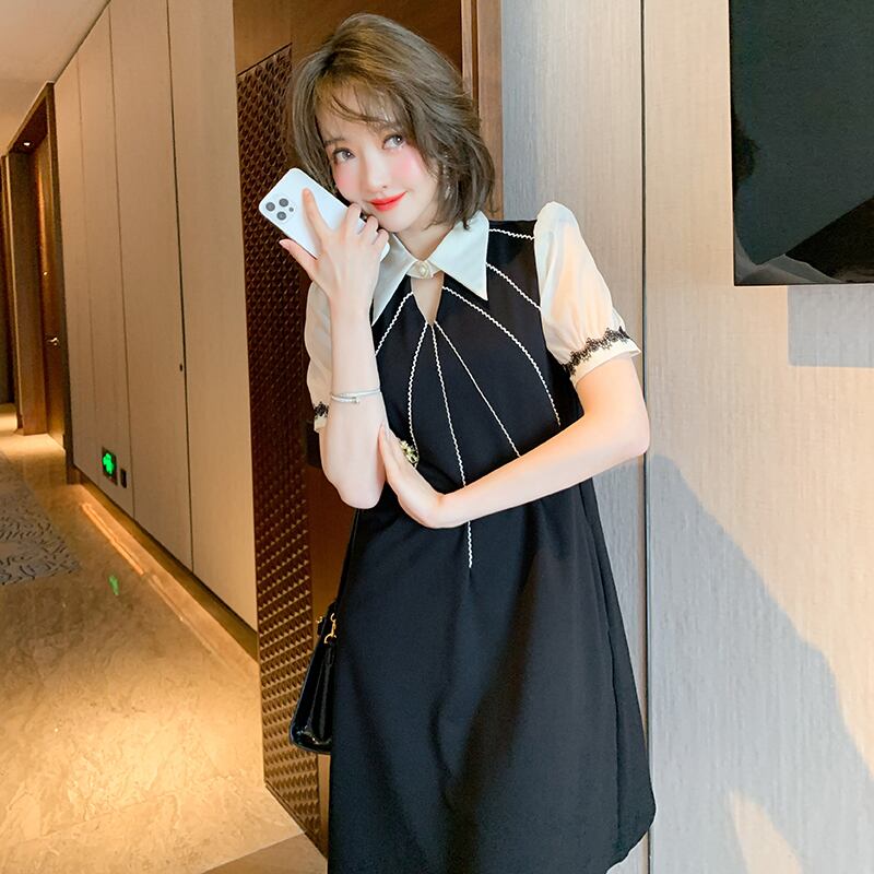 レース薄手ドレス MIUCO86757776003