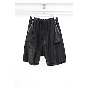 [D.HYGEN] (ディーハイゲン) ST107-1524S Crack Random Stripe Jacquard Baggy Shorts