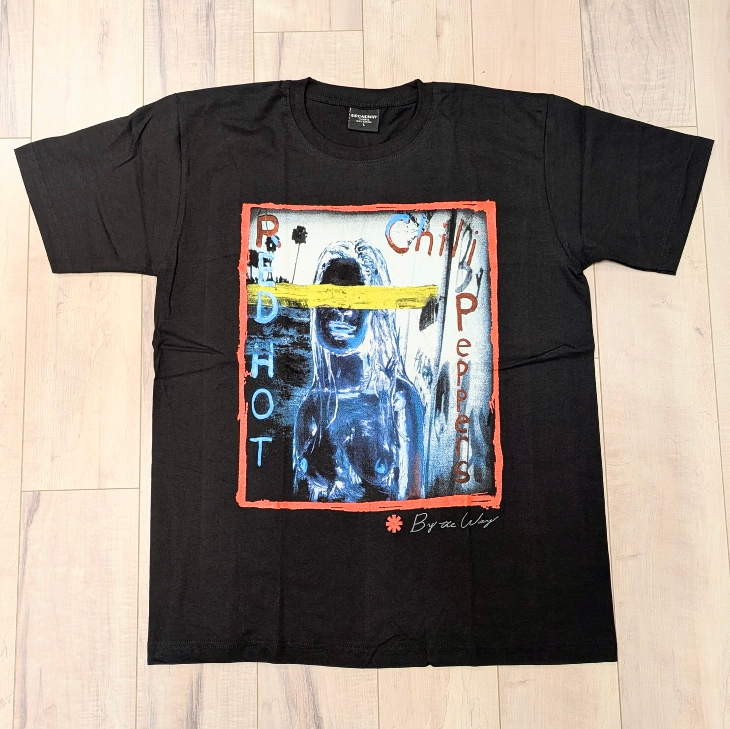 【 Red Hot Chili Peppers (レッド・ホット・チリ・ペッパーズ)】『By the Way』Tシャツ / レッチリ / バンドtシャツ〚アメリカン雑貨 アメトイ〛