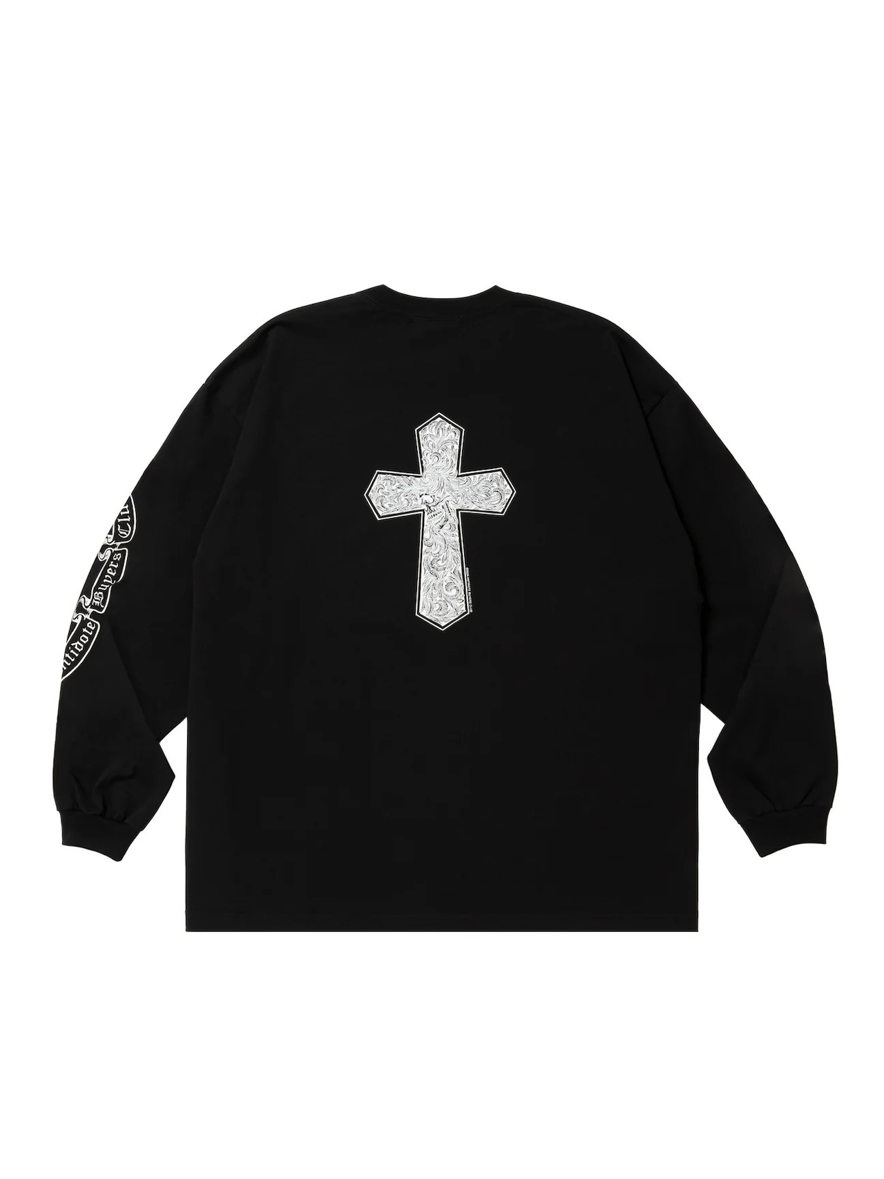 Pima Cotton L/S Tee (Leaf Skull)