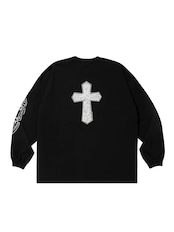 Pima Cotton L/S Tee (Leaf Skull)