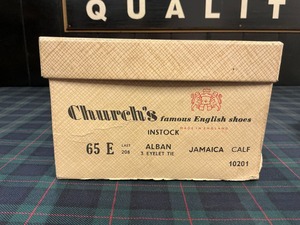 【Church's】Alban / 65 E / Last 208 / Dead Stock