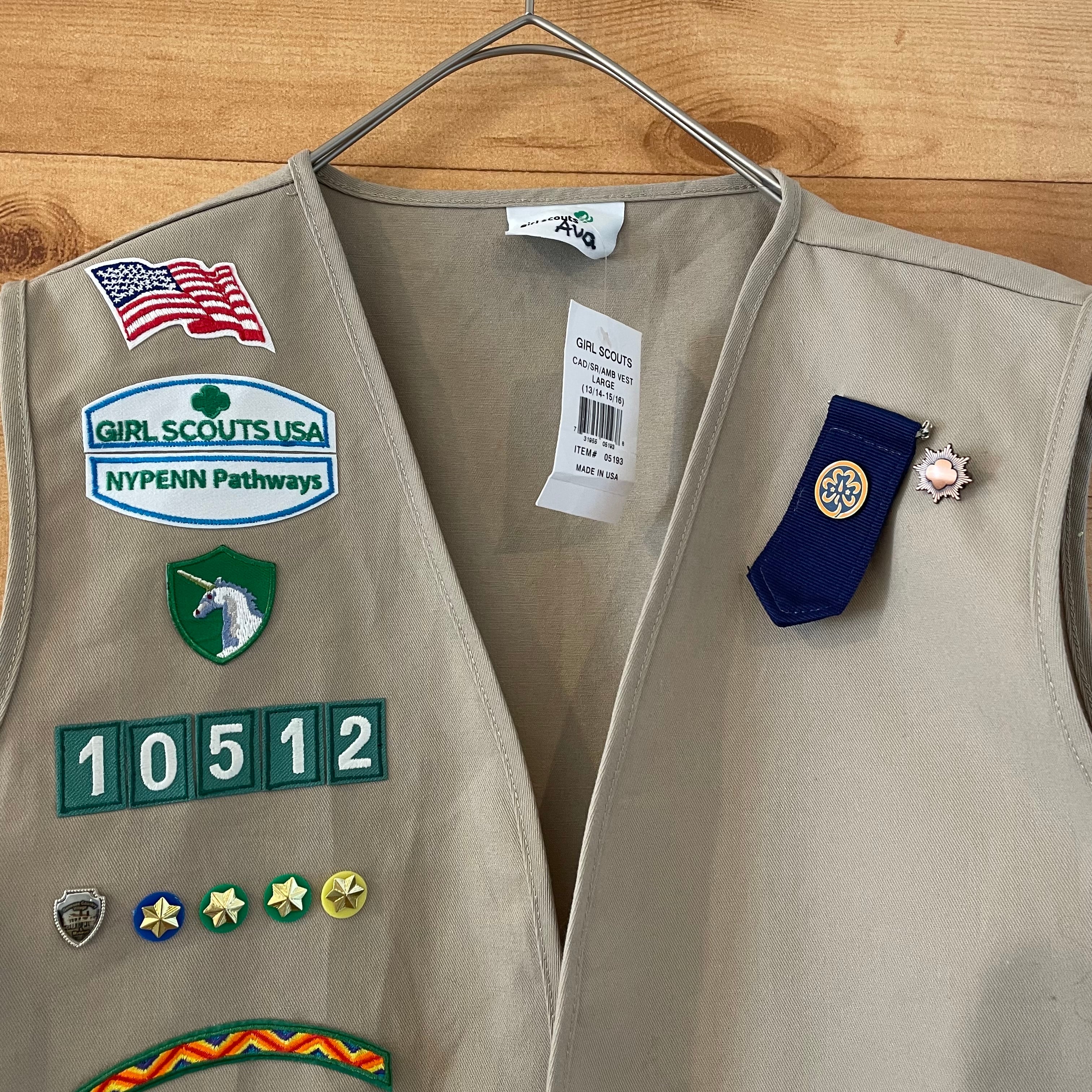 最終値下げ！USA Girl scout vest