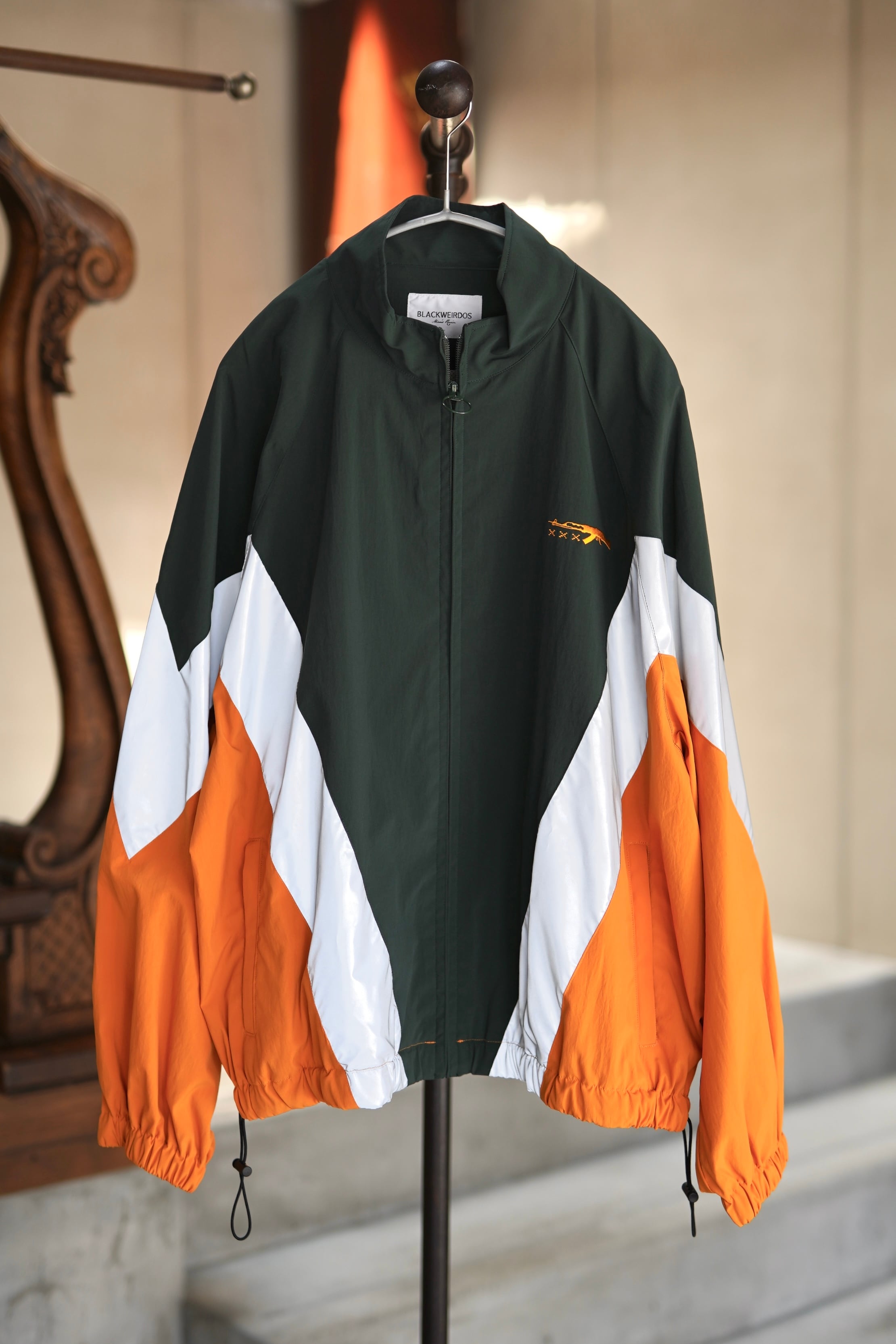 BLACK WEIRDOS / Reflector Track Jacket（Orange） | JUQUI Online