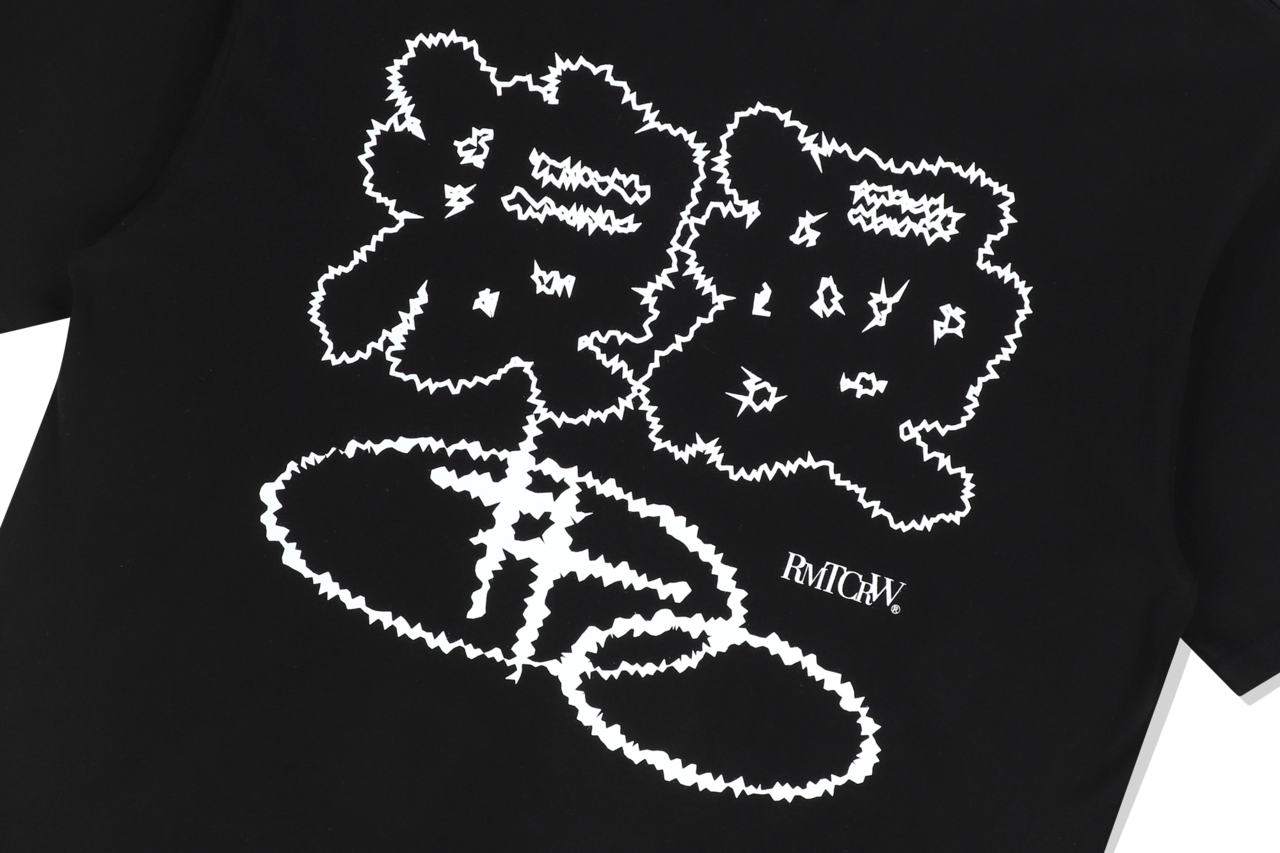 ROMANTIC CROWN★Unisex★SHINING SLOGAN TEE SHIRT♪ SHINING SLOGAN TEE SHIRT_BLACK | ROMANTIC CROWN