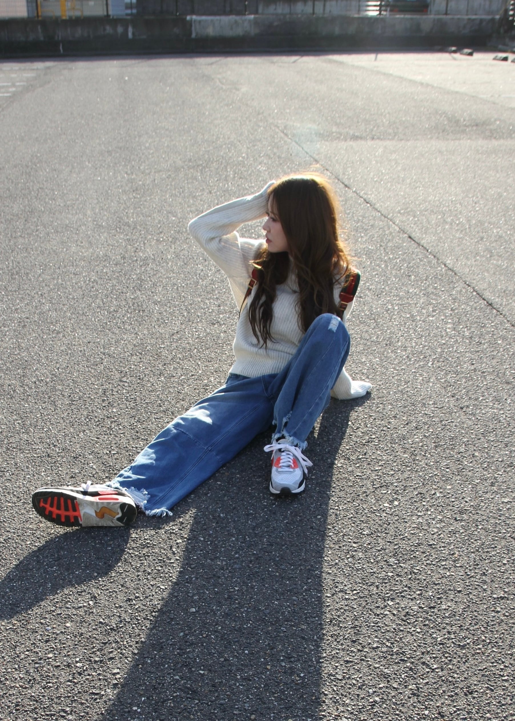 【新作】定番ニットをリファイン!! エディターズPO. （アイボリー）