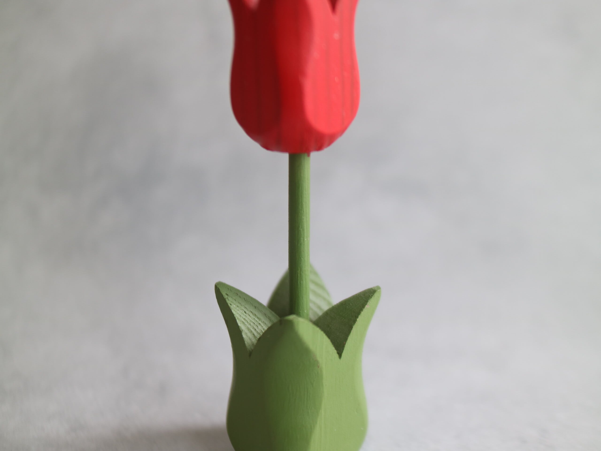 北欧　木製チューリップ　スウェーデン　ヴィンテージ スウェーデンで見つけた木製チューリップ オブジェ No.5595 | Taloni