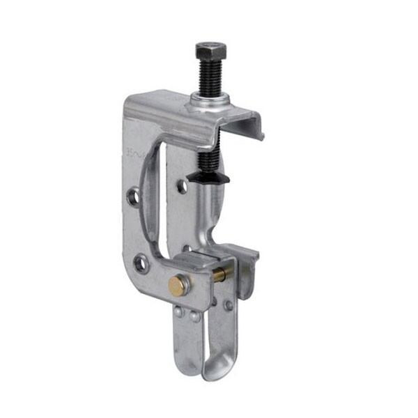 KS 万能スイング 80型(チェーン吊用) 10個セット 適応つかみ厚35~80mm(溶融亜鉛メッキ)コ型クランプ,吊り足場,点検用足場,塗装・吹付足場,鉄工所,看板制作,溶接加工(国元商会)クニモト 1302450 (個人宅配送不可)厚物鉄骨+パイプを抜群の安定感で締付ける